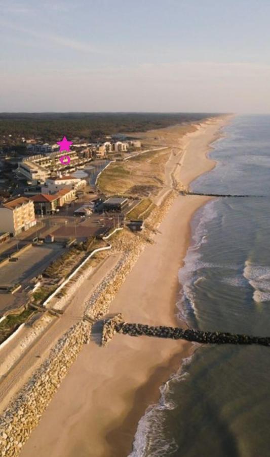 L'Ocean&Dunes Vue A 180° En Bord De Plage Lacanau Bagian luar foto